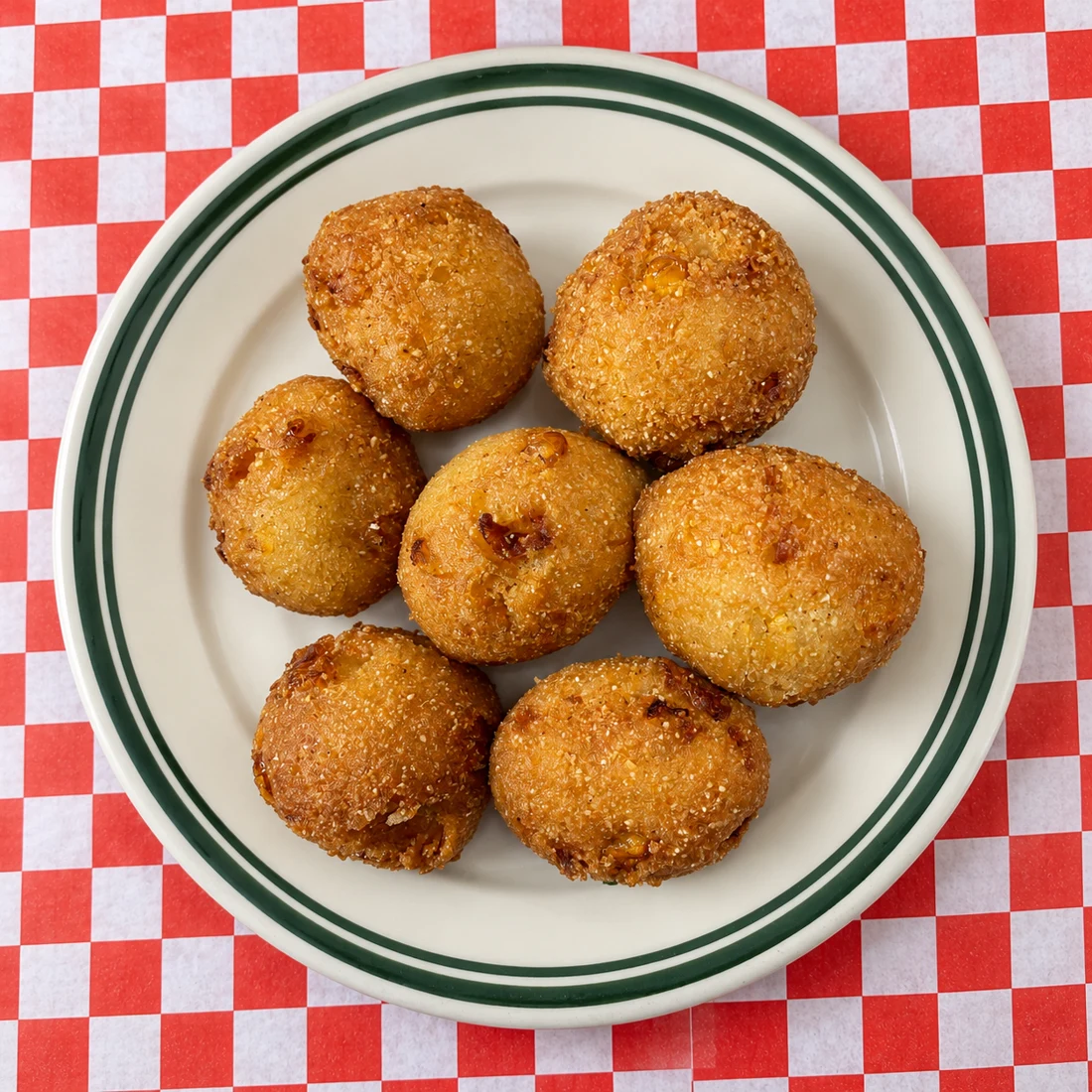 Hush Puppies on a plate